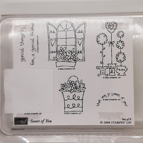 NWT Stampin' Up Sweet of You Set of 5 Ink Stamps - Picture 3 of 4